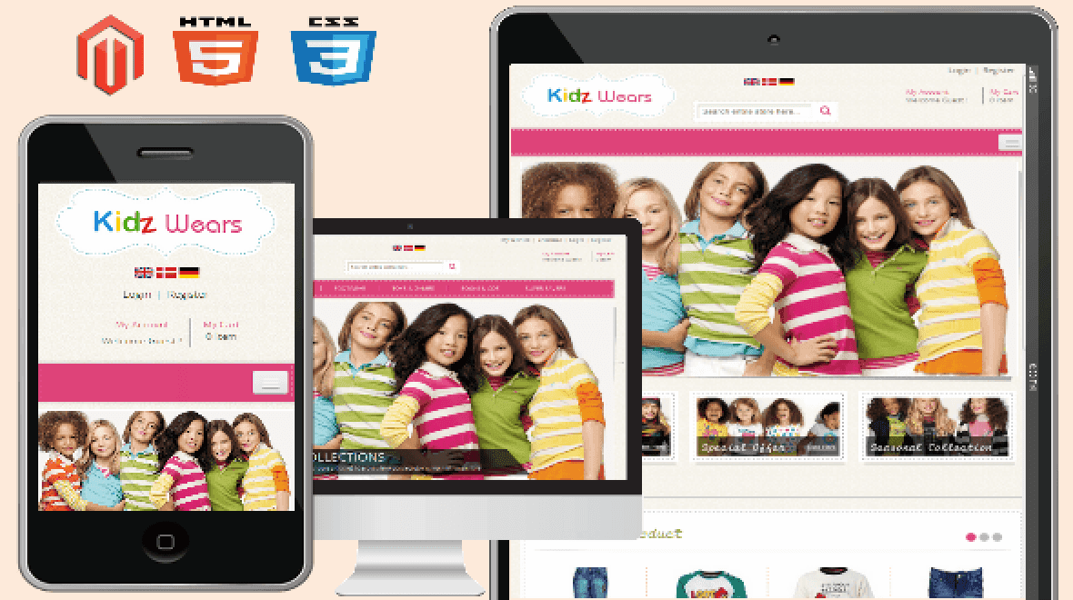 Kids Store Magento Theme